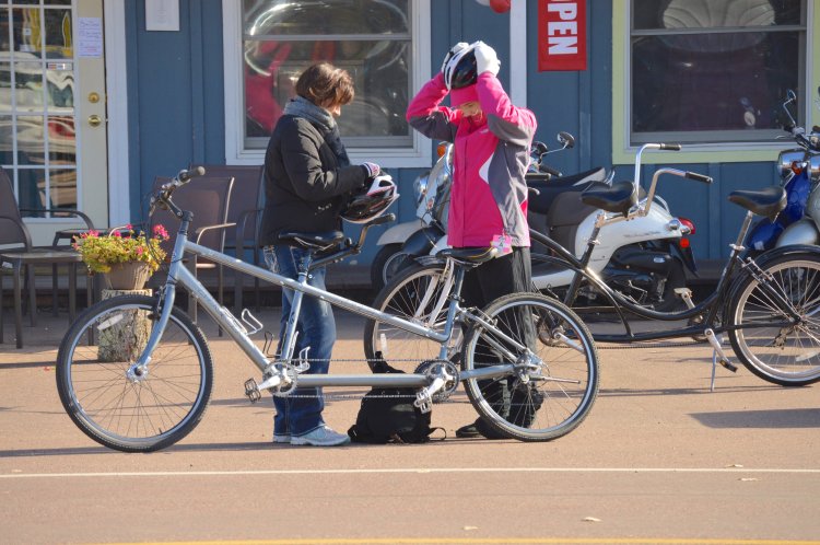 There’s not a single answer to the question. Motion To Go Moped Bicycle Rentals On Madeline Island