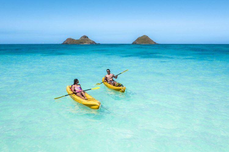 The tour guide was fun and energetic. Kailua Kayak Tours Kailua Beach Adventures