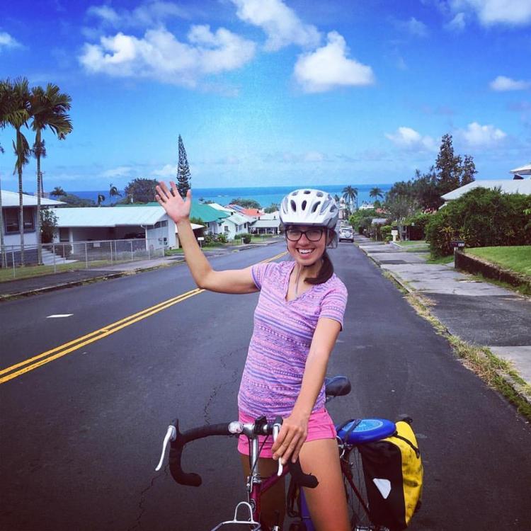 They’re ideal for gravel and dirt paths or paved roads and feature a number of gears to make climbing hills easier. Bicycle Touring The Big Island Of Hawaii Olivia Round